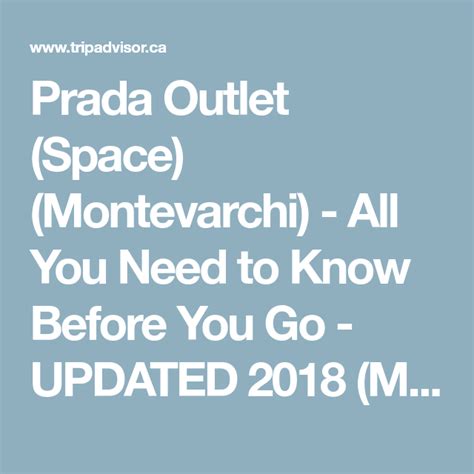 prada outlet montevarchi bus|prada space outlet montevarchi italy.